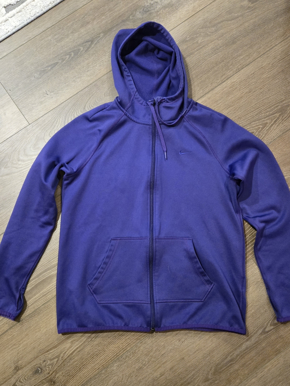 Nike Women’s Purple Full-Zip Hooded Jacket